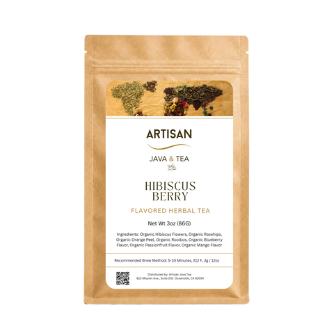 Hibiscus Berry Rooibos - Artisan Java & Tea