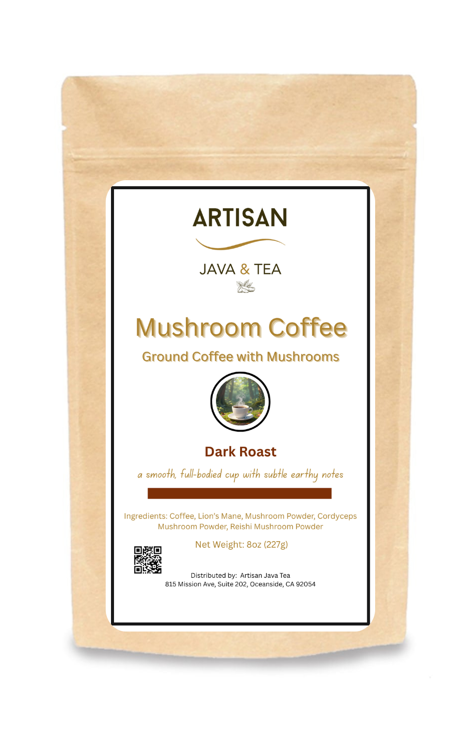 Mushroom Coffee Dark Roast