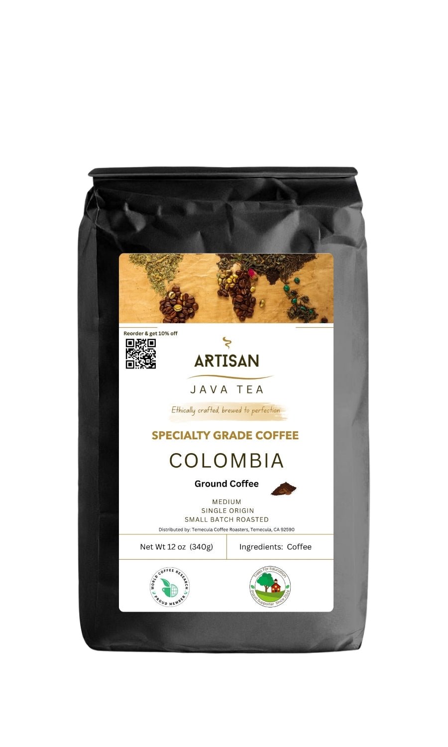 Colombia | Single Origin | Specialty Grade Coffee - Artisan Java Tea