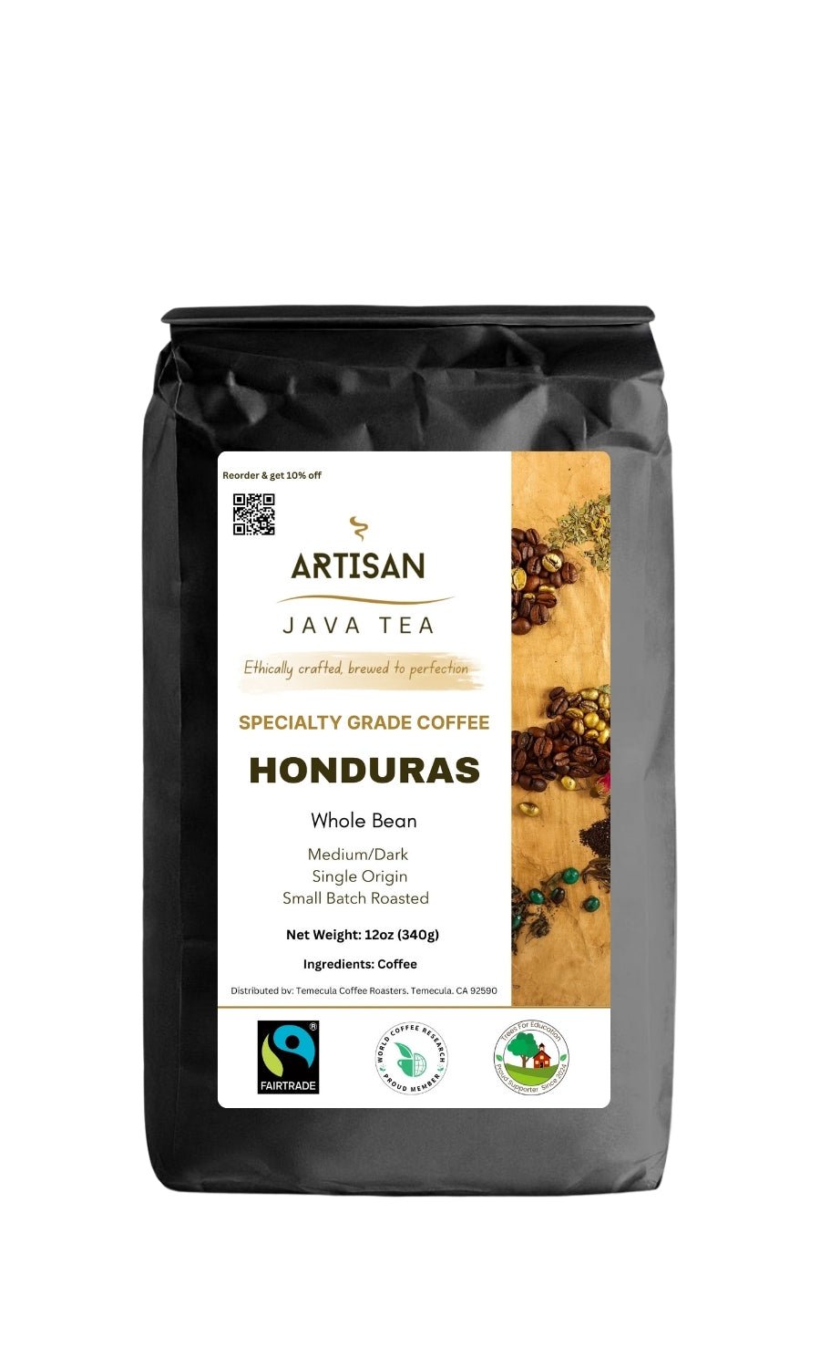 Fairtrade Honduras|Single Origin|Specialty Grade Coffee - Artisan Java Tea