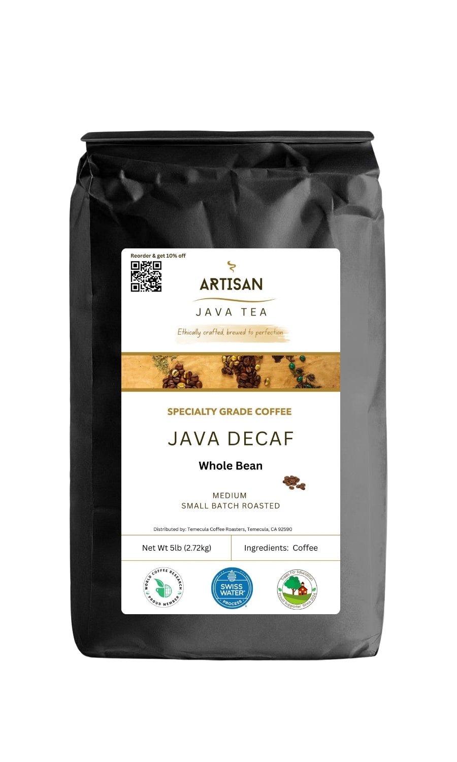Java Decaf | Specialty Grade Coffee - Artisan Java Tea