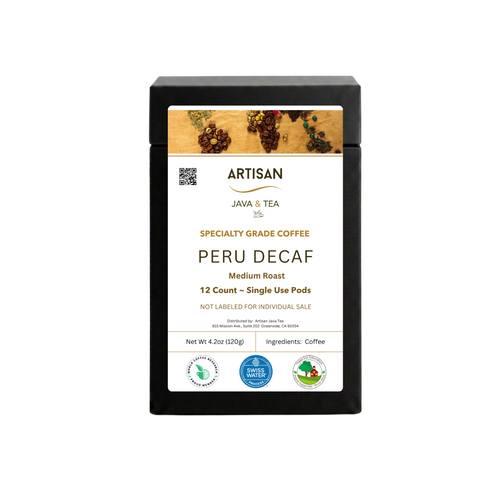 Peru Decaf Coffee Pods - Artisan Java & Tea
