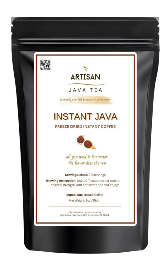 Instant Java Coffee | 100% Arabica Beans