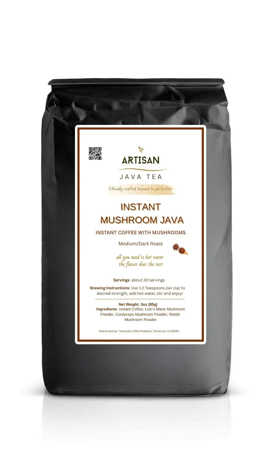 Instant Coffee with Mushrooms