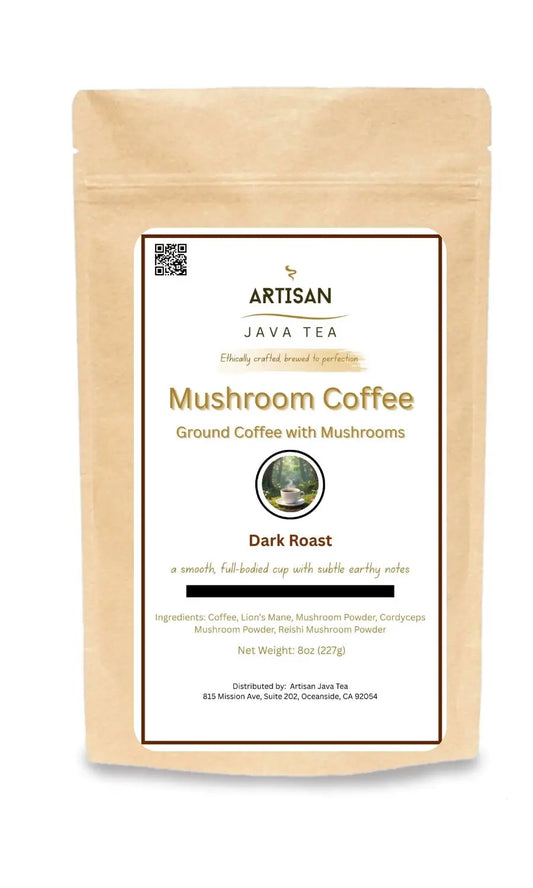 Mushroom Coffee | Specialty Grade | Dark Roast Coffee