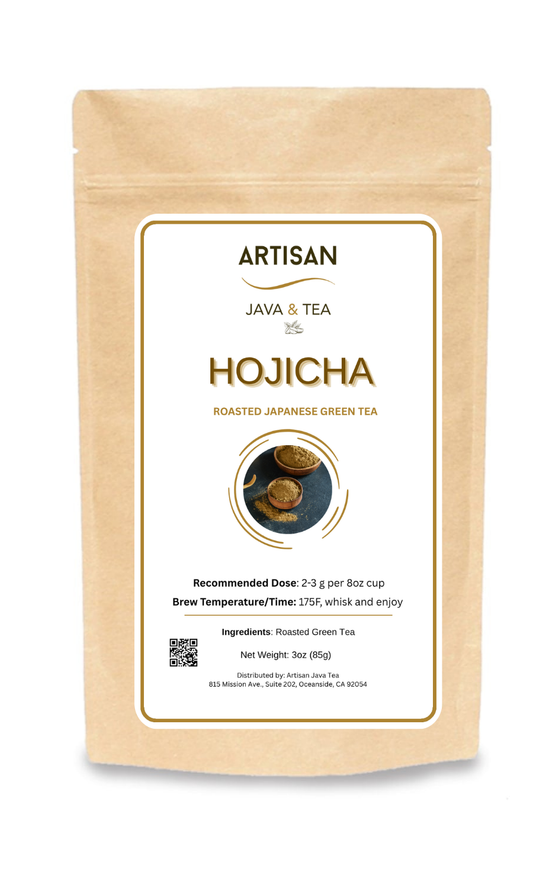 Hojicha - Roasted Green Tea for Authentic Japanese Flavor