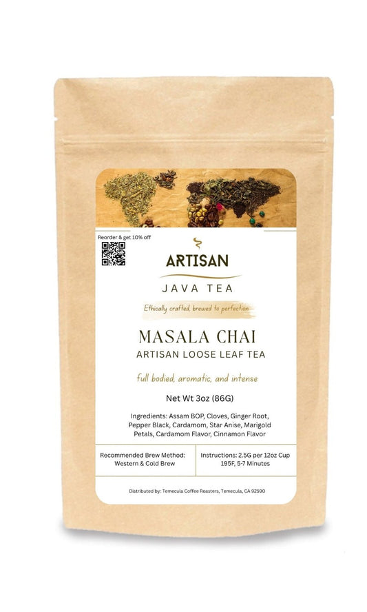 Masala Chai Tea - Artisan Java Tea