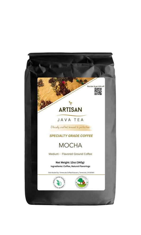 Mocha Flavored Coffee | Specialty Grade Coffee - Artisan Java Tea